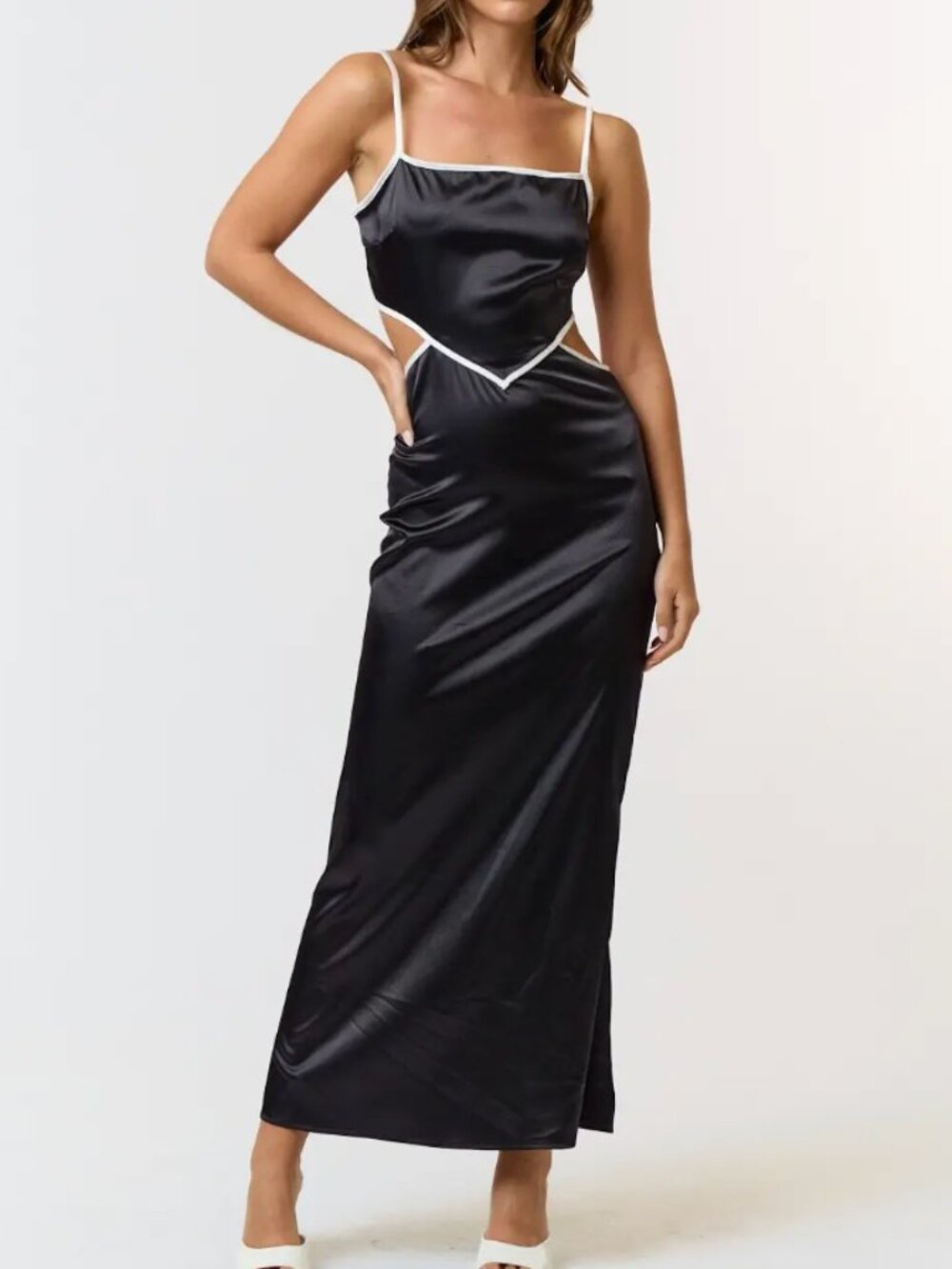 Satin Contrast Binding